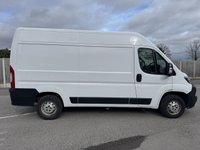 USED 2021 71 PEUGEOT BOXER 2.2 BlueHDi 335 Professional Panel Van 5dr Diesel Manual L2 H2 Euro 6 (s/s) (140 ps) This 2021 Peugeot Boxer 2.2 BlueHDi 335 Professional L2 H2 Euro 6 (s/s) 5dr is a prime example of a well maintained commercial vehicle.  Powered by a 2.2 litre diesel engine, this Euro 6 compliant model offers efficient performance for your business needs.  The Professional trim level comes equipped with a convenient Touch Screen Navigation Pack, complete with Bluetooth connectivity, and manual air conditioning for the cab area, ensuring comfort during your journeys.