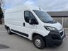USED 2021 71 PEUGEOT BOXER 2.2 BlueHDi 335 Professional Panel Van 5dr Diesel Manual L2 H2 Euro 6 (s/s) (140 ps) This 2021 Peugeot Boxer 2.2 BlueHDi 335 Professional L2 H2 Euro 6 (s/s) 5dr is a prime example of a well maintained commercial vehicle.  Powered by a 2.2 litre diesel engine, this Euro 6 compliant model offers efficient performance for your business needs.  The Professional trim level comes equipped with a convenient Touch Screen Navigation Pack, complete with Bluetooth connectivity, and manual air conditioning for the cab area, ensuring comfort during your journeys.