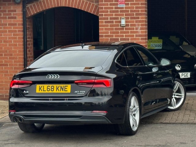 2019 AUDI A5 2019 2.0 TDI 40 S line Sportback S Tronic quattro Euro 6 (s/s) 5dr - Photo 4