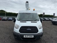 USED 2017 17 FORD TRANSIT 2.2 TDCi 350 TRANSIT L2 H2 CHERRY PICKER EURO 6 LOLER CERTIFIED  