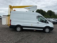USED 2017 17 FORD TRANSIT 2.2 TDCi 350 TRANSIT L2 H2 CHERRY PICKER EURO 6 LOLER CERTIFIED  