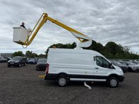 USED 2017 17 FORD TRANSIT 2.2 TDCi 350 TRANSIT L2 H2 CHERRY PICKER EURO 6 LOLER CERTIFIED  