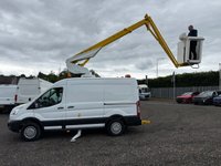 USED 2017 17 FORD TRANSIT 2.2 TDCi 350 TRANSIT L2 H2 CHERRY PICKER EURO 6 LOLER CERTIFIED  
