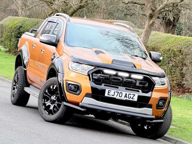 2020 70 FORD RANGER 3.2 TDCi Wildtrak Pickup Double Cab 4dr Diesel Auto 4WD Euro 6 (s/s) (200 ps) 