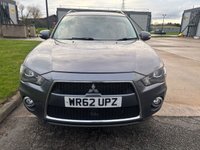USED 2012 62 MITSUBISHI OUTLANDER 2.2 DI-D GX3 SUV 5dr Diesel Manual 4WD Euro 5 (174 ps) FULL LEATHER INTERIOR