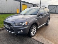 USED 2012 62 MITSUBISHI OUTLANDER 2.2 DI-D GX3 SUV 5dr Diesel Manual 4WD Euro 5 (174 ps) FULL LEATHER INTERIOR