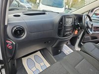 USED 2021 71 MERCEDES-BENZ VITO White 2.0 116 CDI Progressive Euro 6 , 64,450 miles, Automatic, Bluetooth, Sat nav, Cruise, rear sensors, reverse camera. Final price plus VAT @ 20%! This 2021 Mercedes-Benz Vito 116 CDI Progressive offers exceptional provenance, boasting a full service history with its last service completed on 03 July 2025 at 59,937 miles, and it has had only one owner from new. This L3 Euro 6 compliant, rear-wheel drive model features a powerful 2.0 litre diesel engine producing 161 bhp, paired with a smooth G-Tronic automatic transmission. The Progressive trim level ensures a comfortable and connected driving experience, enhanced by the Audio 30 system wh