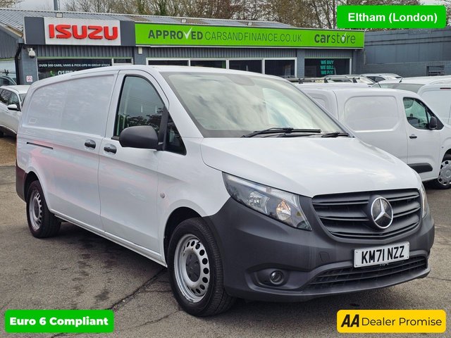 View our Mercedes-Benz Vito White 2.0 116 CDI Progressive Euro 6 , 64,450 miles, Automatic, Bluetooth, Sat nav, Cruise, rear sensors, reverse camera. Final price plus VAT @ 20%!