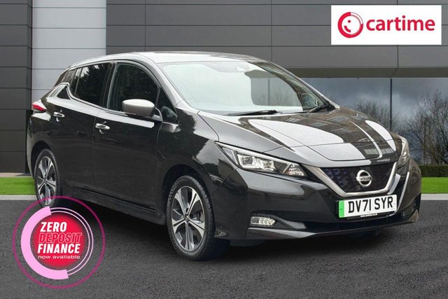 2021 LEAF 62KWH E TEKNA HATCHBACK 5DR ELECTRIC AUTO 217 PS PROPILOT, ANDROID AUTO... photo
