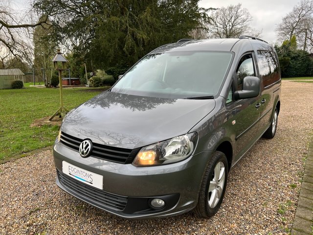 2014 VOLKSWAGEN CADDY MAXI LIFE 1.6 TDI CR MPV 5dr Diesel DSG Automatic Euro 5 Day Van - Photo 3