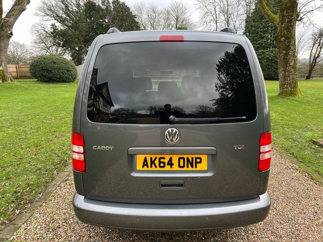 2014 VOLKSWAGEN CADDY MAXI LIFE 1.6 TDI CR MPV 5dr Diesel DSG Automatic Euro 5 Day Van - Photo 6