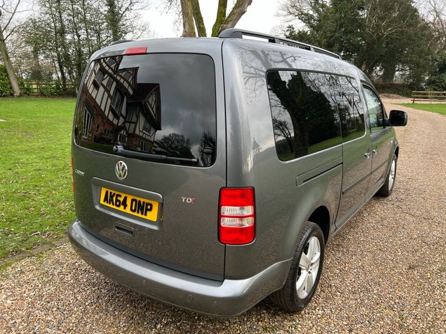 2014 VOLKSWAGEN CADDY MAXI LIFE 1.6 TDI CR MPV 5dr Diesel DSG Automatic Euro 5 Day Van - Photo 7