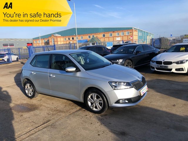 2019 SKODA FABIA 2019 1.0 TSI SE Hatchback 5dr Petrol Manual Euro 6 (s/s) (95 ps) cambelt  changed @ 73865 miles - Photo 2