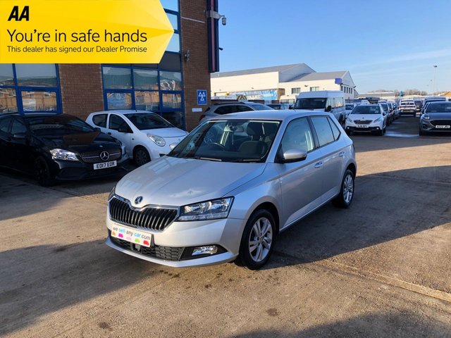 2019 SKODA FABIA 2019 1.0 TSI SE Hatchback 5dr Petrol Manual Euro 6 (s/s) (95 ps) cambelt  changed @ 73865 miles - Photo 5