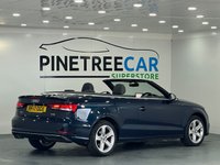 USED 2017 17 AUDI A3 CABRIOLET 1.5 TFSI CoD Sport Convertible 2dr Petrol S Tronic Euro 6 (s/s) (150 ps) 