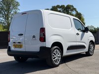 USED 2021 71 CITROEN BERLINGO 1.5 BlueHDi 1000 Enterprise M Pro Panel Van 5dr Diesel EAT8 SWB Euro 6 (s/s) (130 ps) MAIN DEALER SERVICE HISTORY