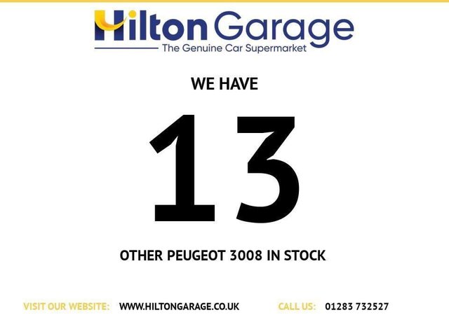 USED 2017 66 PEUGEOT 3008 1.6 BlueHDi Allure SUV 5dr Diesel EAT Euro 6 (s/s) (120 ps) NAVIGATION+PARKING CAMERA CLICK & COLLECT/HOME DELIVERY