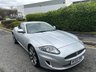 USED 2014 63 JAGUAR XK 5.0 V8 Coupe 2dr Petrol Auto Euro 5 (385 ps)-1 Owner From New-Finished In Rhodium Silver Metallic With Heated Ebony Leather Upholstery.8 Services On File. 