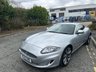 USED 2014 63 JAGUAR XK 5.0 V8 Coupe 2dr Petrol Auto Euro 5 (385 ps)-1 Owner From New-Finished In Rhodium Silver Metallic With Heated Ebony Leather Upholstery.8 Services On File. 