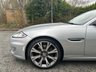 USED 2014 63 JAGUAR XK 5.0 V8 Coupe 2dr Petrol Auto Euro 5 (385 ps)-1 Owner From New-Finished In Rhodium Silver Metallic With Heated Ebony Leather Upholstery.8 Services On File. 