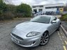 USED 2014 63 JAGUAR XK 5.0 V8 Coupe 2dr Petrol Auto Euro 5 (385 ps)-1 Owner From New-Finished In Rhodium Silver Metallic With Heated Ebony Leather Upholstery.8 Services On File. 