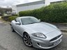 USED 2014 63 JAGUAR XK 5.0 V8 Coupe 2dr Petrol Auto Euro 5 (385 ps)-1 Owner From New-Finished In Rhodium Silver Metallic With Heated Ebony Leather Upholstery.8 Services On File. 