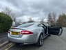 USED 2014 63 JAGUAR XK 5.0 V8 Coupe 2dr Petrol Auto Euro 5 (385 ps)-1 Owner From New-Finished In Rhodium Silver Metallic With Heated Ebony Leather Upholstery.8 Services On File. 