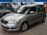 USED 2011 61 SKODA ROOMSTER 1.6 TDI SE Plus MPV 5dr Diesel Manual Euro 5 (105 ps) PANORAMIC SUNROOF RADIO CD PARKING SENSORS 3 OWNERS 12 SERVICES TO 89K MILES