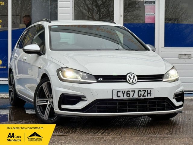 View our Volkswagen Golf 2.0 TSI R Estate 5dr Petrol DSG 4Motion Euro 6 (s/s) (310 ps)