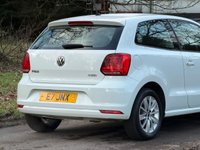 USED 2014 E VOLKSWAGEN POLO 1.0 BlueMotion Tech SE Hatchback 3dr Petrol Manual Euro 6 (s/s) (60 ps) 