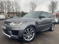 USED 2018 68 LAND ROVER RANGE ROVER SPORT 3.0 SD V6 HSE SUV 5dr Diesel Auto 4WD Euro 6 (s/s) (306 ps) AN OUTSTANDING ADDITION TO OUR FORECOURT+4 WHEEL DRIVE+DIESEL+AUTOMATIC+JUST 1 OWNER FROM NEW+SERVICE HISTORY+BLACK ARCHES+HEATED SEATS+REVERSE CAMERA+FULL BLACK LEATHER INTERIOR+FULL PANORAMIC GLASS ROOF+SATELLITE NAVIGATION+PARK ASSIST+AIR CONDITIONING+CLIMATE CONTROL+ALLOY WHEELS+THIS VEHICLE WILL BE INCREDIBLY POPULAR SO CALL NOW TO AVOID DISAPPOINTMENT+READY TO DRIVE AWAY TODAY!!!!!!!!!!!!!!!!!!!!!!!!!!!!!!!!!!!!!!