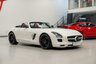 USED 2011 61 MERCEDES-BENZ SLS 6.2 63 V8 AMG Roadster 2dr Petrol SpdS DCT Euro 5 (571 ps) DESIGNO WHITE/FRESH MB SERVICE