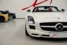 USED 2011 61 MERCEDES-BENZ SLS 6.2 63 V8 AMG Roadster 2dr Petrol SpdS DCT Euro 5 (571 ps) DESIGNO WHITE/FRESH MB SERVICE