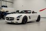 USED 2011 61 MERCEDES-BENZ SLS 6.2 63 V8 AMG Roadster 2dr Petrol SpdS DCT Euro 5 (571 ps) DESIGNO WHITE/FRESH MB SERVICE