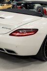 USED 2011 61 MERCEDES-BENZ SLS 6.2 63 V8 AMG Roadster 2dr Petrol SpdS DCT Euro 5 (571 ps) DESIGNO WHITE/FRESH MB SERVICE