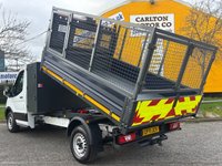 USED 2022 71 FORD TRANSIT 2.0 350 EcoBlue Leader C/Cab 2dr [ TIPPER -CAGED -POD TOOL BOX ] L3 Euro 6 (s/s) (130 ps) CAGED SIDED-TIPPER- REFUGE