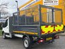 USED 2022 71 FORD TRANSIT 2.0 350 EcoBlue Leader C/Cab 2dr [ TIPPER -CAGED -POD TOOL BOX ] L3 Euro 6 (s/s) (130 ps) CAGED SIDED-TIPPER- REFUGE