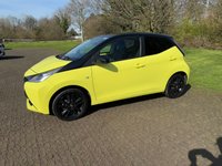 USED 2016 66 TOYOTA AYGO 1.0 VVT-i x-cite 3 Yellow Bi-Tone Hatchback 5dr Petrol Manual Euro 6 (68 ps) 
