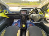 USED 2016 66 TOYOTA AYGO 1.0 VVT-i x-cite 3 Yellow Bi-Tone Hatchback 5dr Petrol Manual Euro 6 (68 ps) 