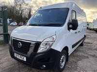 USED 2021 71 NISSAN NV400 2.3 dCi 35 Tekna Panel Van 5dr Diesel Manual FWD L2 H2 Euro 6 (135 ps) REAR RAMP FITTED 1 OWNER 21K SH NEW MOT WARRANTY