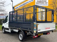 USED 2021 71 FORD TRANSIT 2.0 350 EcoBlue Leader Tipper 2dr [ CAGED BODY + TAIL LIFT ] L2 Euro 6 (s/s) (1-Stop) (130 ps) CAGED SIDED-TIPPER- REFUGE - TAIL LIFT
