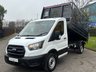 USED 2021 71 FORD TRANSIT 2.0 350 EcoBlue Leader Tipper 2dr [ CAGED BODY + TAIL LIFT ] L2 Euro 6 (s/s) (1-Stop) (130 ps) CAGED SIDED-TIPPER- REFUGE - TAIL LIFT