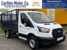 USED 2021 71 FORD TRANSIT 2.0 350 EcoBlue Leader Tipper 2dr [ CAGED BODY + TAIL LIFT ] L2 Euro 6 (s/s) (1-Stop) (130 ps) CAGED SIDED-TIPPER- REFUGE - TAIL LIFT
