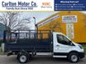 USED 2021 71 FORD TRANSIT 2.0 350 EcoBlue Leader Tipper 2dr [ CAGED BODY + TAIL LIFT ] L2 Euro 6 (s/s) (1-Stop) (130 ps) CAGED SIDED-TIPPER- REFUGE - TAIL LIFT