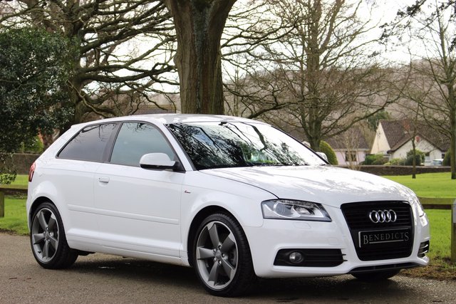 2013 62 Audi A3 2.0 TDI S LINE SE 3d AUTO 168 BHP