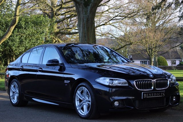 2013 63 BMW 5 Series 3.0 530D M SPORT 4d AUTO 255 BHP