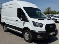USED 2022 22 FORD TRANSIT 2.0 350 EcoBlue Leader Panel Van 5dr Diesel Manual AWD L2 H2 Euro 6 (s/s) (130 ps) WORKSHOP UNITS IN REAR