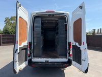 USED 2022 22 FORD TRANSIT 2.0 350 EcoBlue Leader Panel Van 5dr Diesel Manual AWD L2 H2 Euro 6 (s/s) (130 ps) WORKSHOP UNITS IN REAR