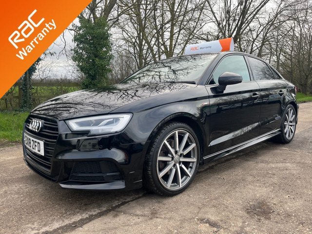 2018 AUDI A3 1.5 TFSI CoD Black Edition Saloon 4dr Petrol Manual Euro 6 (s/s) (150 ps)