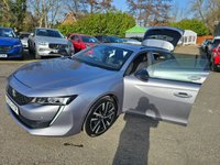 USED 2023 23 PEUGEOT 508 SW Grey 1.2 PureTech GT Euro 6 estate, 39,000 miles, ULEZ compliant, Automatic, CarPlay/Android Auto, 18in Alloys, Bluetooth, DAB, F&R sensors. This 2023 Peugeot 508 SW GT is a superb example, having been owned by only one person since new. This stylish estate car features a 1.2 litre petrol engine and meets Euro 6 emissions standards. It comes with a 3 month warranty for your peace of mind, and a full 12 months MOT will be provided upon purchase. Inside, you'll find the innovative Peugeot i-Cockpit with a head up display, and the convenience of a Bluetooth telephone facility. Safety is enhanced with the Safety Plus Pack, including Blin
